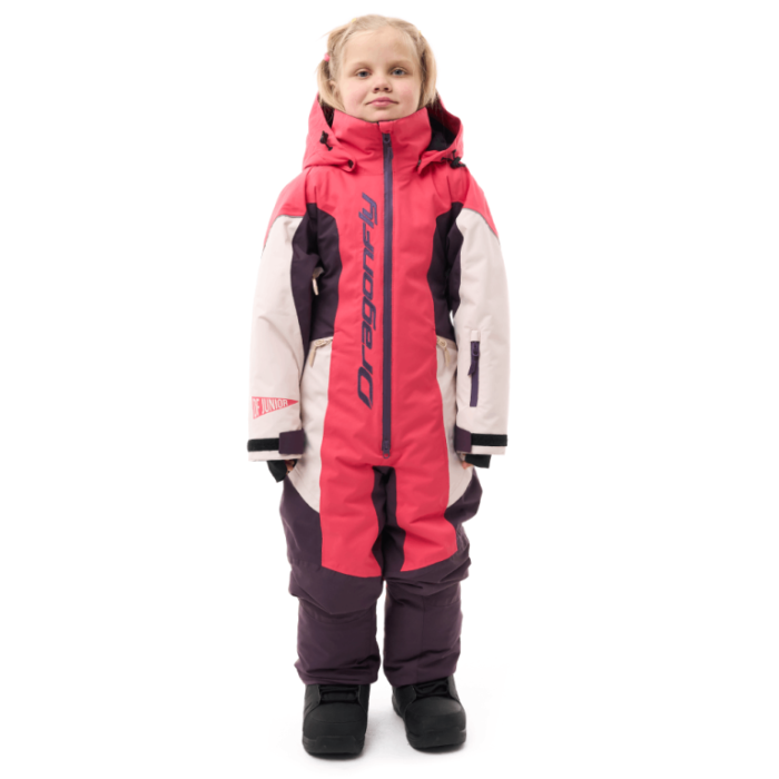 Зимний утепленный комбинезон Dragonfly Gravity Junior Pink - Plum - Light Grey