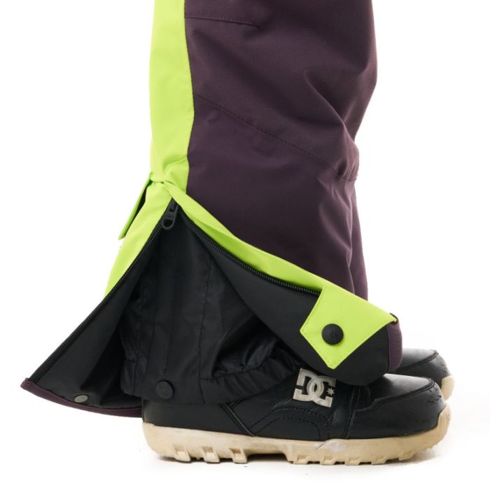 Зимний утепленный комбинезон Dragonfly GRAVITY Junior Lime - Plum
