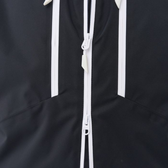 Куртка горнолыжная утепленная Dragonfly Gravity Man White Snow - Black