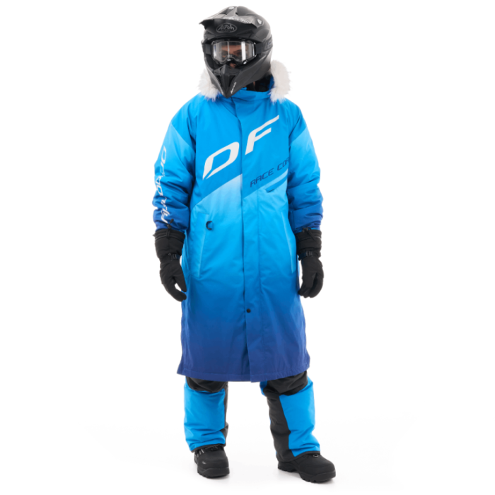Плащ зимний Dragonfly Race Coat Winter Sunset Man Blue