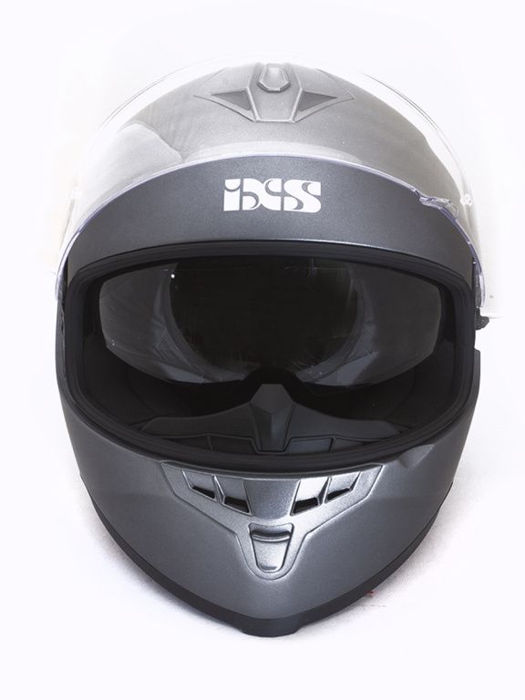 Шлем интеграл IXS HX 1100 1.0 серый мат.