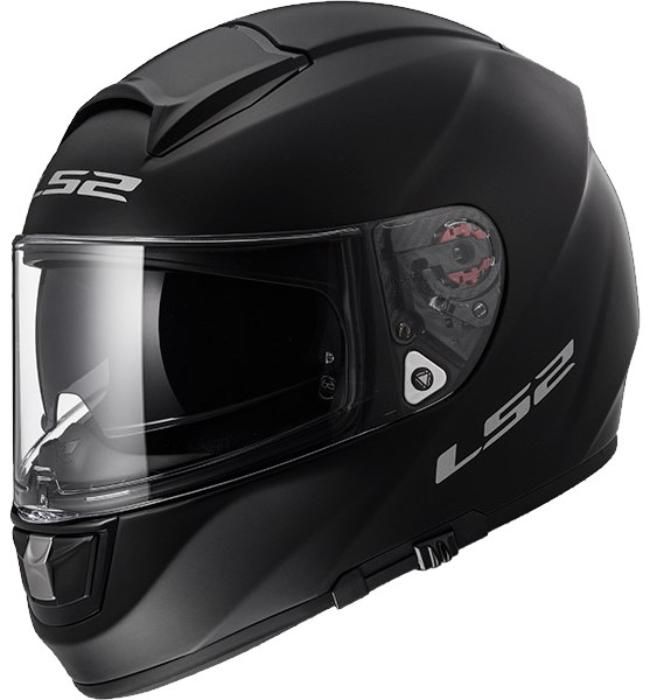 Шлем интеграл LS2 FF397 Vector Ft2 Solid Matt Black