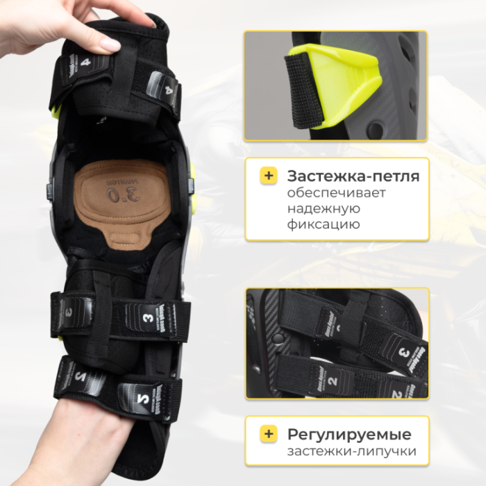 Наколенники шарнирные Ones Again Double Pro, серые