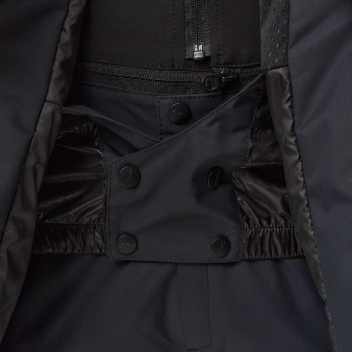 Куртка горнолыжная утепленная Dragonfly Gravity Man White Snow - Black