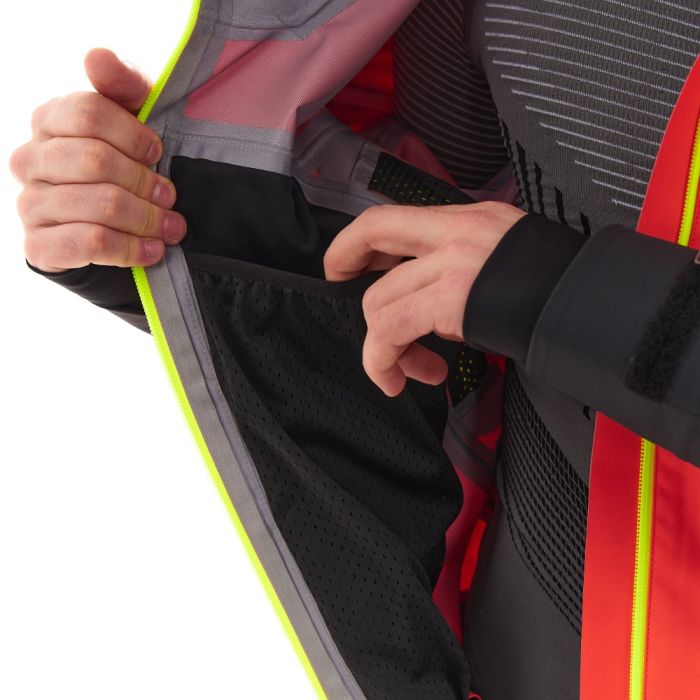 Снегоходный комбинезон Dragonfly SuperLight 3L MAN 2024 Red-Yellow