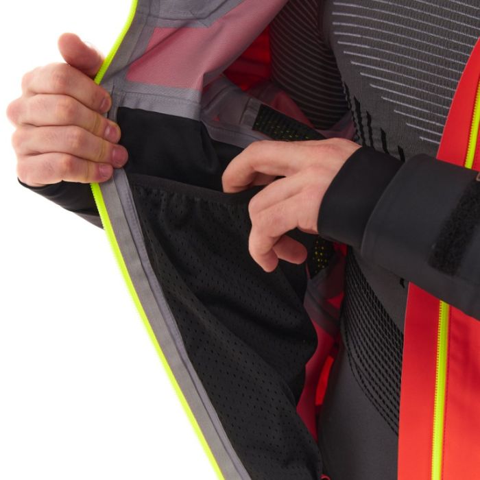 Снегоходный комбинезон Dragonfly SuperLight 3L MAN 2024 Red-Yellow