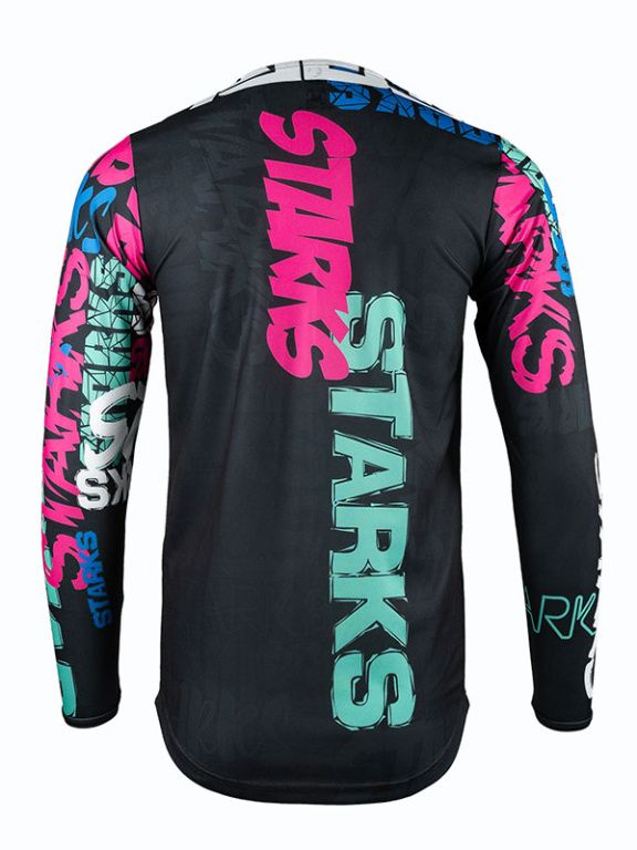 Джерси детское Starks Base Cross Kids Розовый/Бирюза