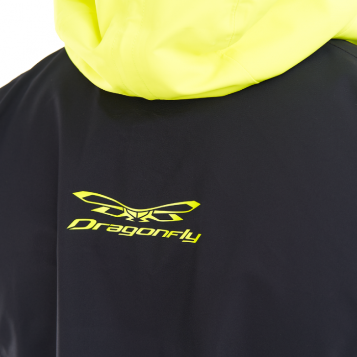 Снегоходный комбинезон Dragonfly SuperLight 3L MAN Dark Black-Yellow Fluo