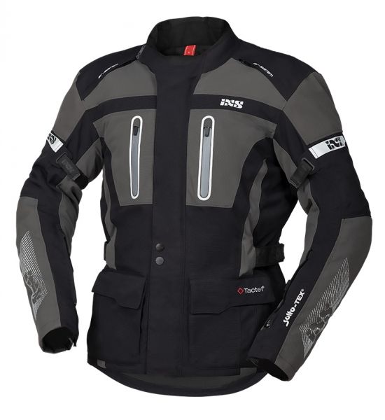 Мотокуртка текстильная IXS Tour Pacora-ST Черный/Серый