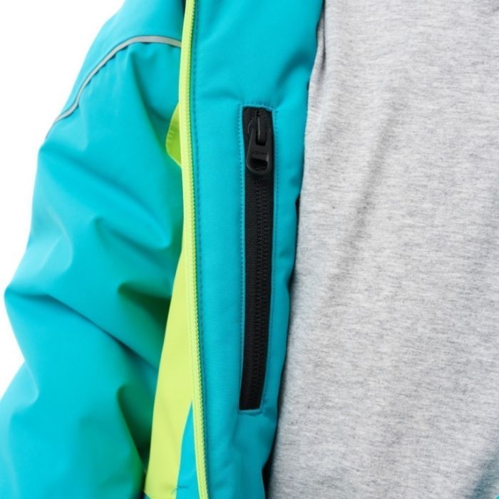 Зимний утепленный комбинезон Dragonfly GRAVITY Junior Dark Green - Lime