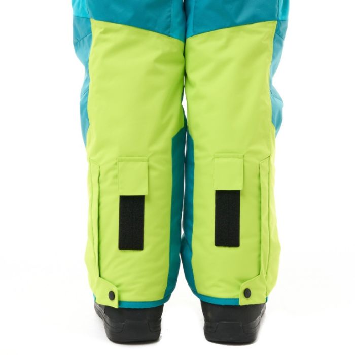 Зимний утепленный комбинезон Dragonfly GRAVITY Teenager Dark Green - Lime