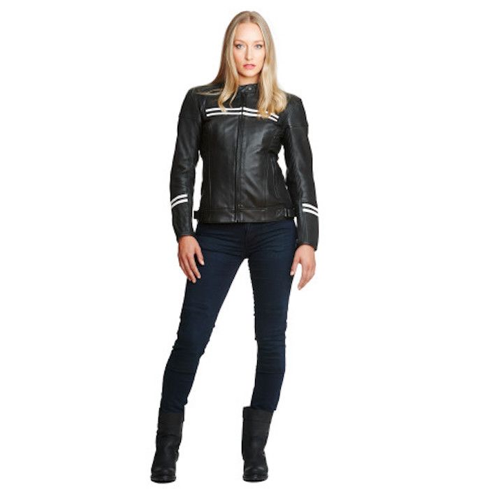 Мотокуртка кожаная Sweep Union Ladies black