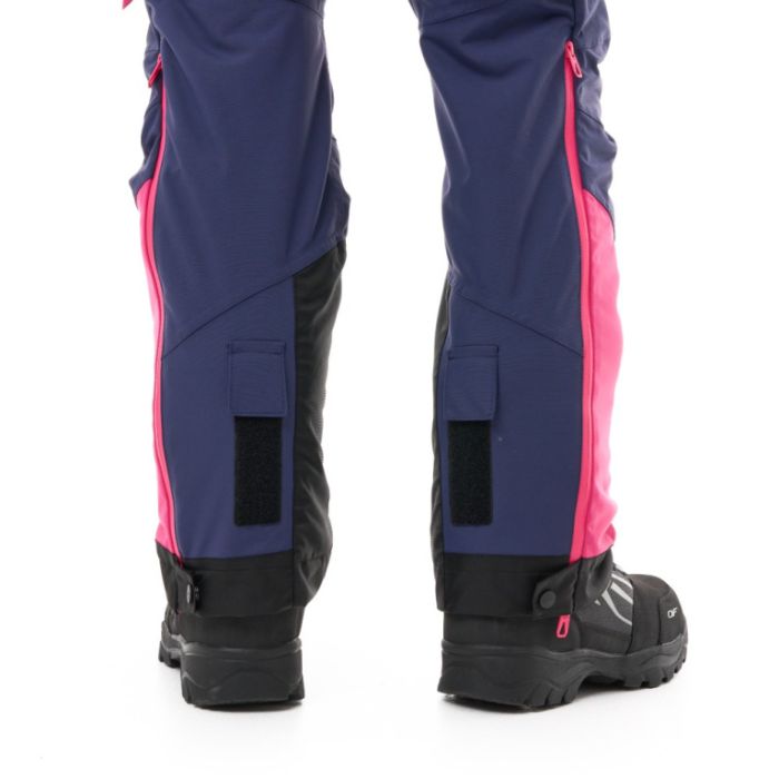 Снегоходный Утепленный комбинезон Dragonfly Extreme Woman Dark Blue - Pink Cat