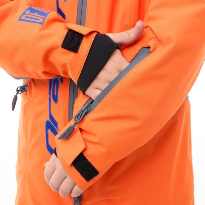Зимний утепленный комбинезон Dragonfly Gravity Junior Grey - Orange