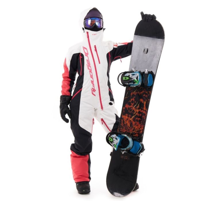Комбинезон Dragonfly GRAVITY PREMIUM Woman White - Pink 2024