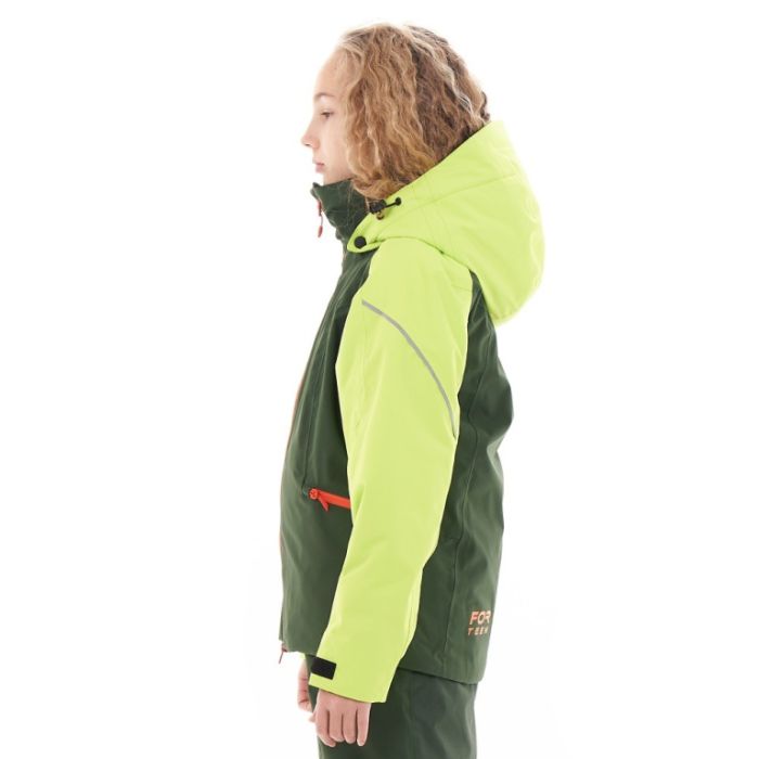 Куртка утепленная Dragonfly Gravity TEENAGER Green - Orange 2024