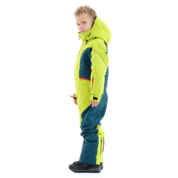 Зимний утепленный комбинезон Dragonfly Junior Gravity Olive - Dark Ocean 2023