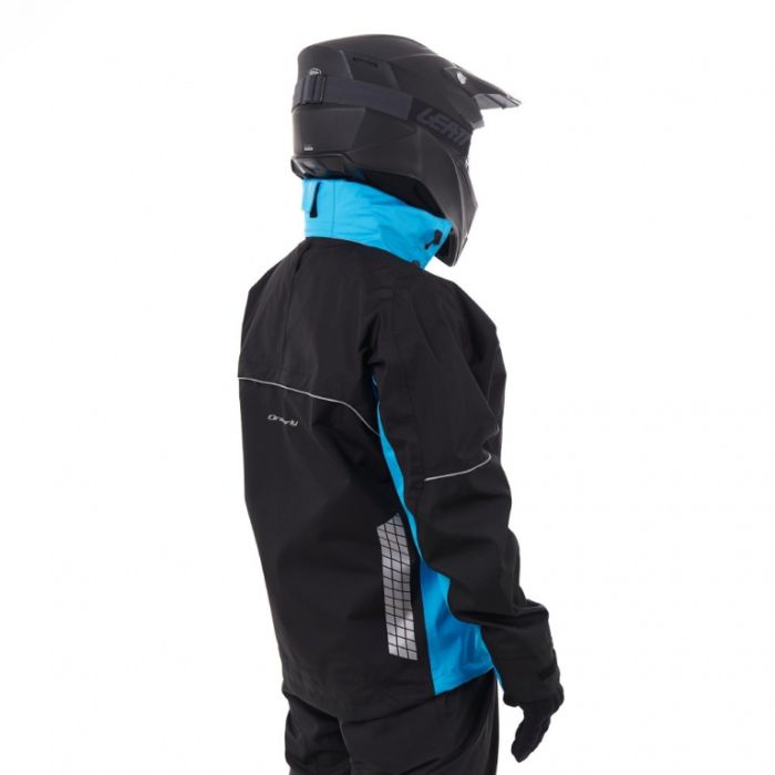 Мембранная куртка Dragonfly QUAD PRO Black - Blue 2023