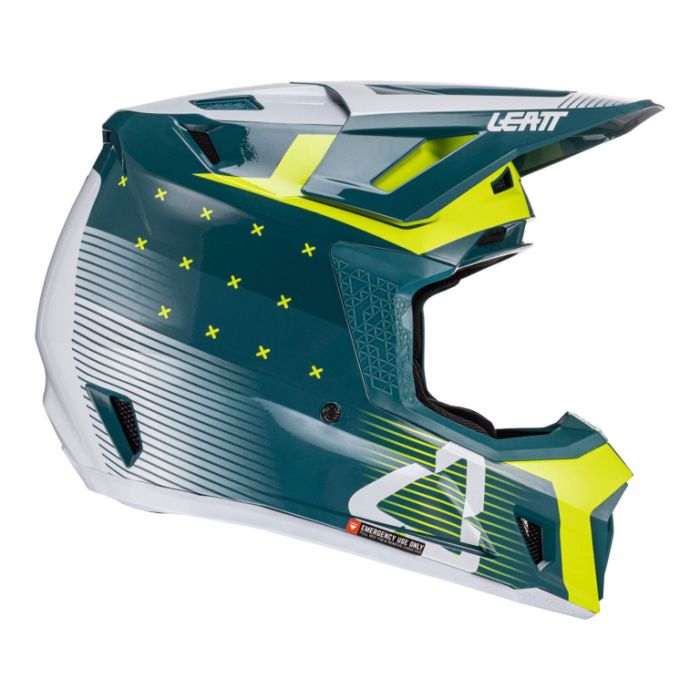 Шлем кроссовый Leatt Moto 7.5 Helmet Kit, Acid Fuel V24