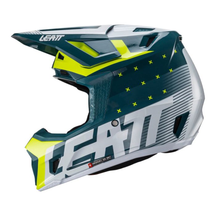 Шлем кроссовый Leatt Moto 7.5 Helmet Kit, Acid Fuel V24