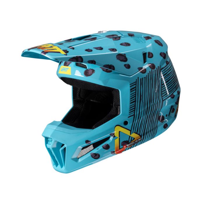 Шлем подростковый Leatt Moto 3.5 Junior Kit Cheetah 2025