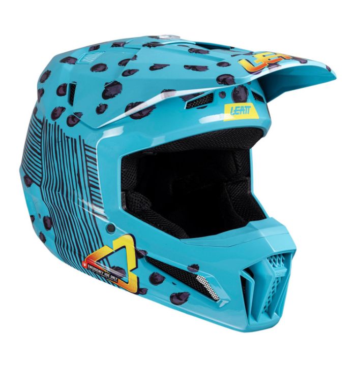 Шлем подростковый Leatt Moto 3.5 Junior Kit Cheetah 2025