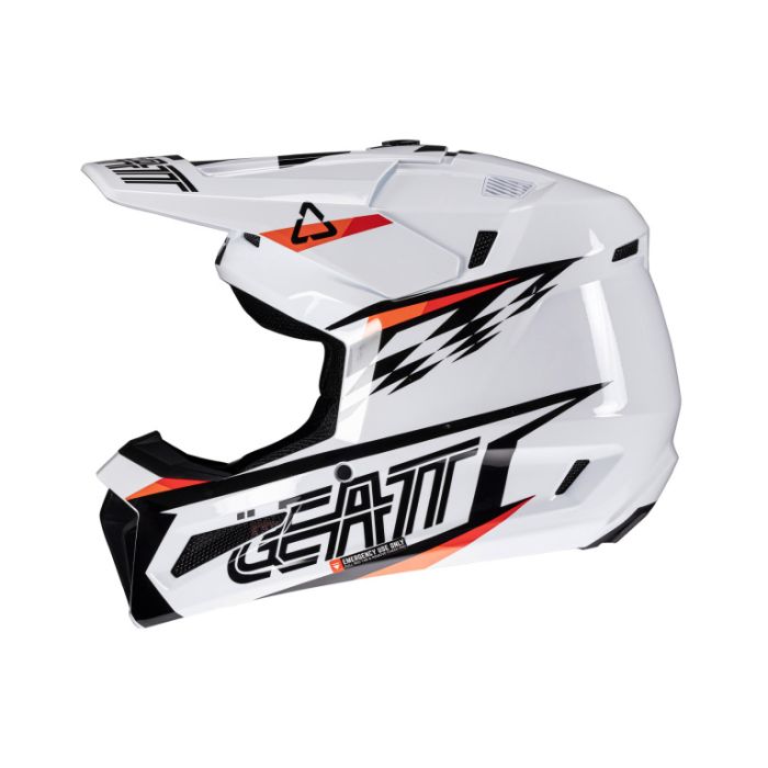 Шлем подростковый Leatt Moto 3.5 Junior Kit White 2025