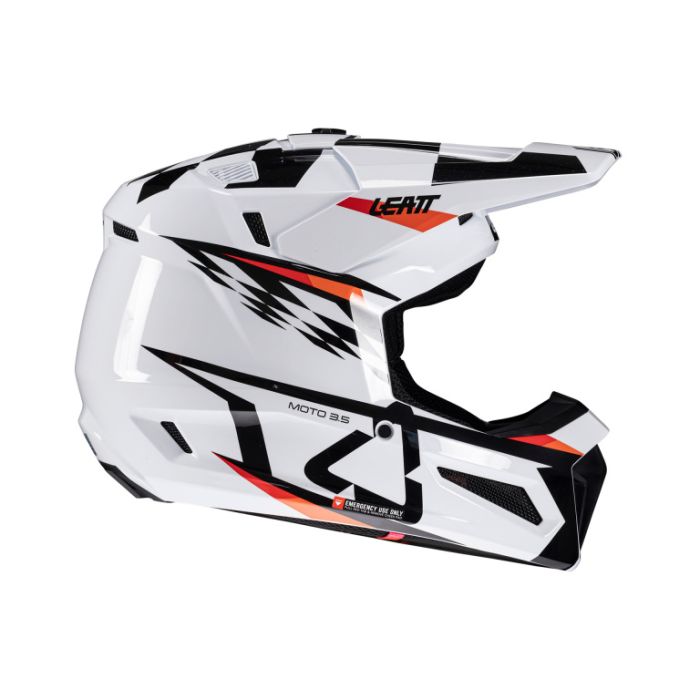 Шлем подростковый Leatt Moto 3.5 Junior Kit White 2025