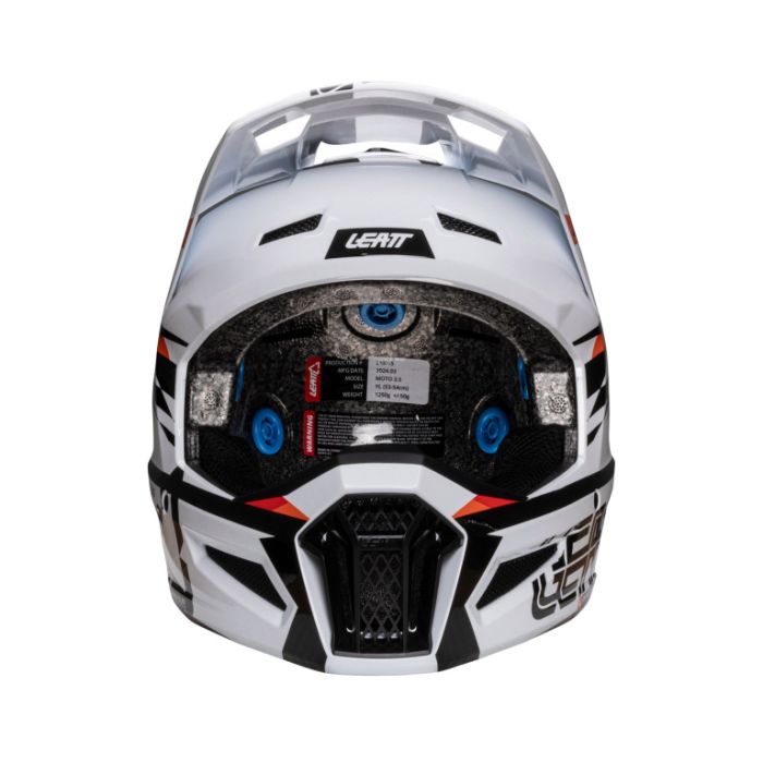 Шлем подростковый Leatt Moto 3.5 Junior Kit White 2025