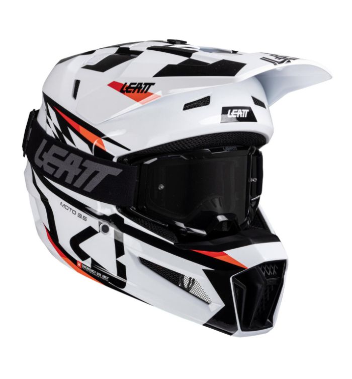 Шлем кроссовый Leatt Moto 3.5 Helmet Kit White