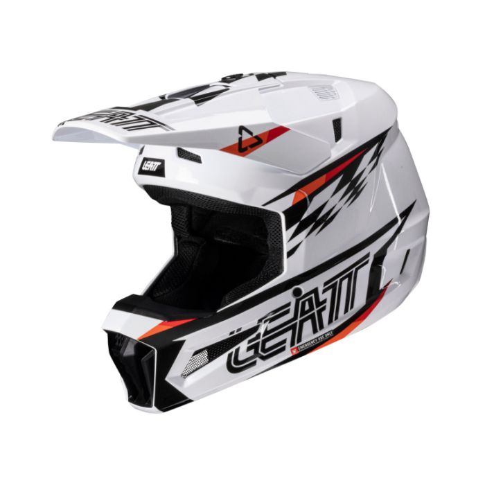 Шлем кроссовый Leatt Moto 3.5 Helmet Kit White