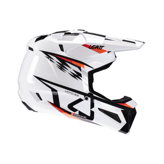 Шлем кроссовый Leatt Moto 3.5 Helmet Kit White