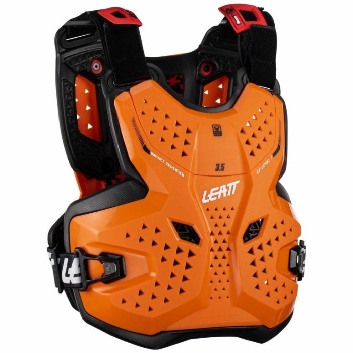 Защитный панцирь Leatt Chest Protector 3.5 Junior Orange/Black
