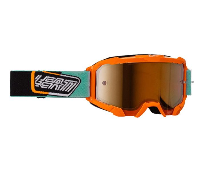 Маска Leatt Velocity 4.5 Iriz 2025 Orange Bronze 68%