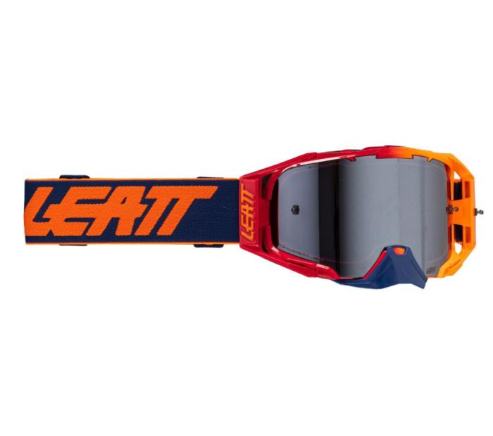 Маска Leatt Velocity 6.5 Cryztal Iriz Flame Platinum 30%