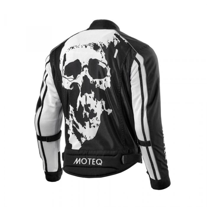 Текстильная куртка Moteq Rebel, Черно-белый