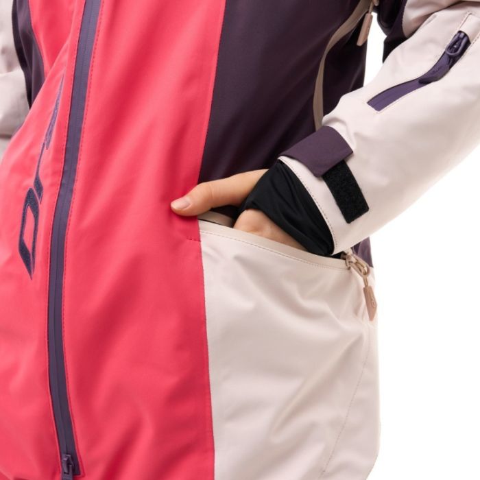 Зимний утепленный комбинезон Dragonfly Gravity Junior Pink - Plum - Light Grey