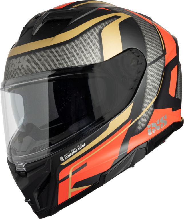Шлем интеграл IXS iXS912 2.0 Черный матовый/красный
