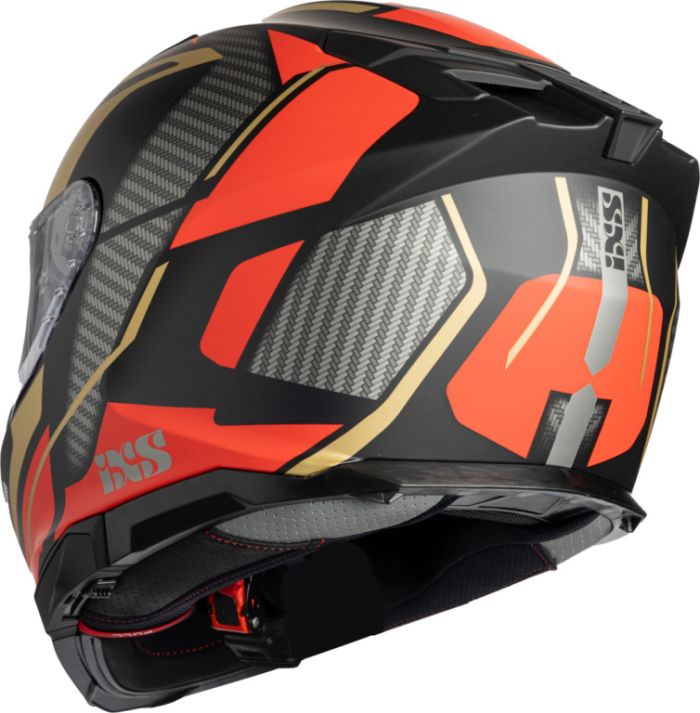 Шлем интеграл IXS iXS912 2.0 Черный матовый/красный
