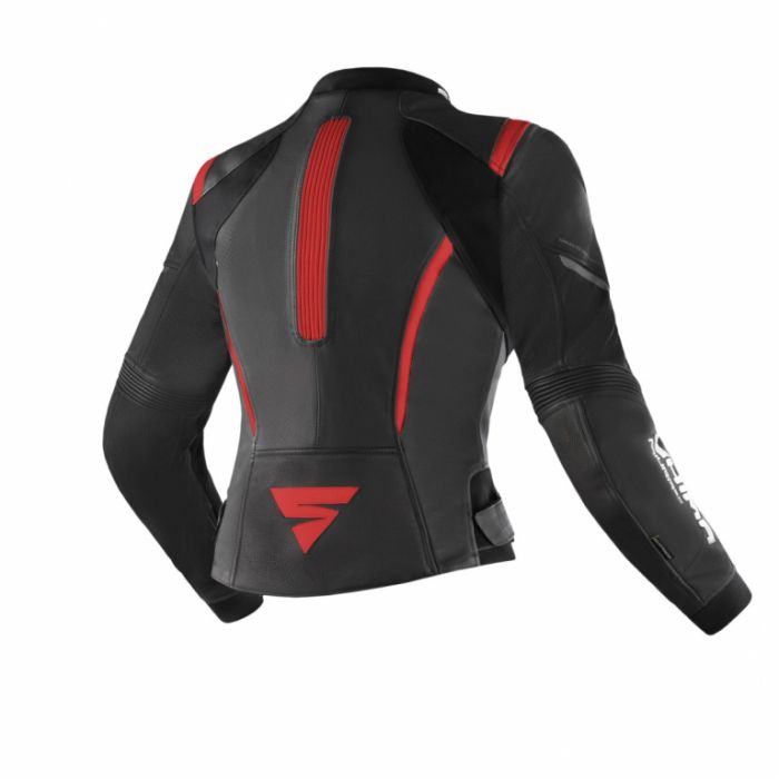 Куртка Кожаная женская Shima Miura 2.0 Black/Red