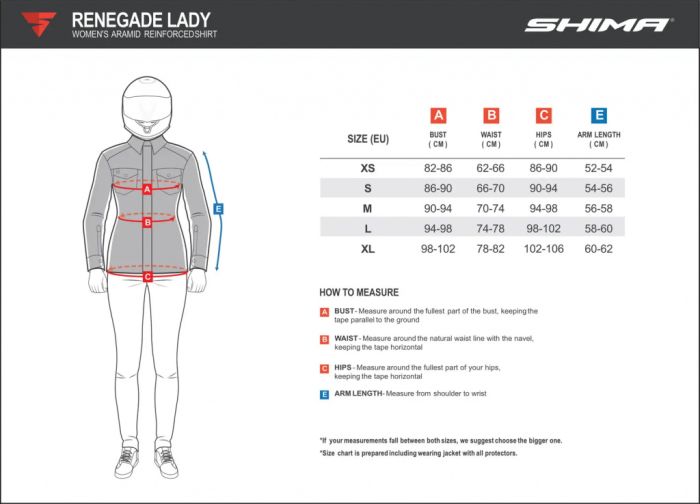 Рубашка Shima Renegade 2.0 Lady Black