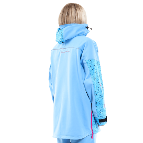 Dragonfly Куртка-анорак сноубордическая UKTUS Woman Blue-Pink