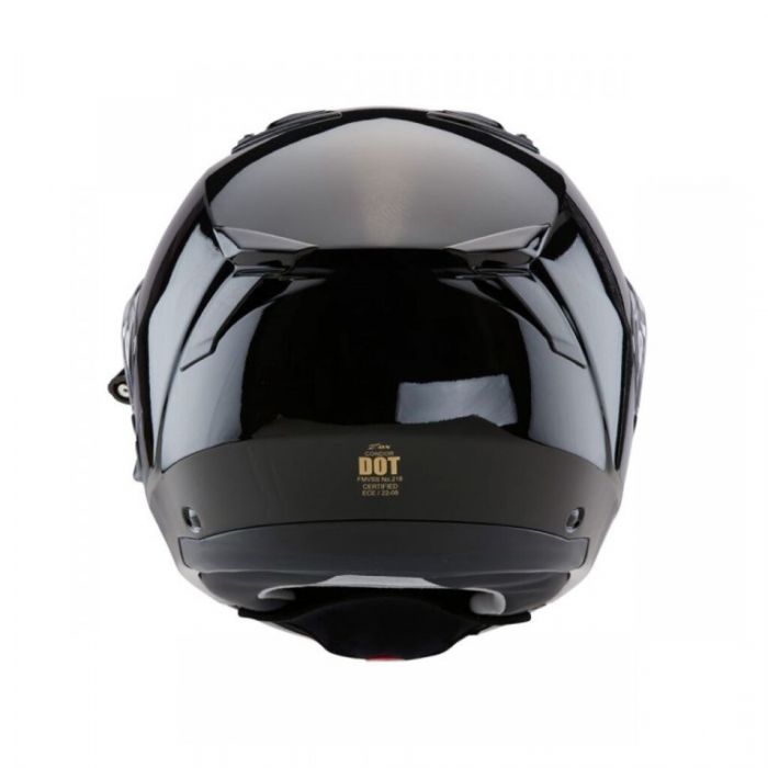 Шлем снегоходный ZOX Condor, стекло с электроподогревом черный