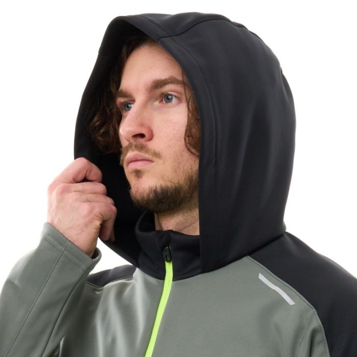 Куртка с капюшоном Dragonfly Explorer 2.0 Man Grey - Lemon 2024