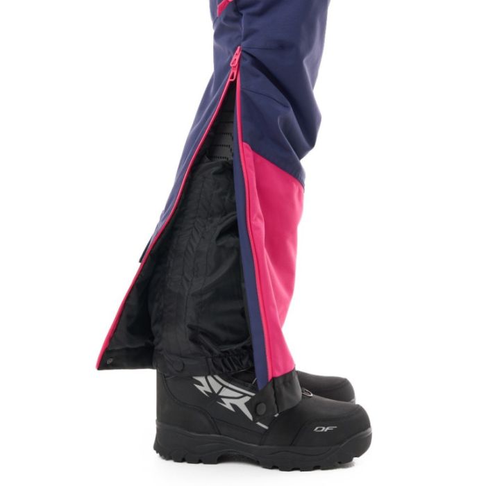 Снегоходный Утепленный комбинезон Dragonfly Extreme Woman Dark Blue - Pink Cat