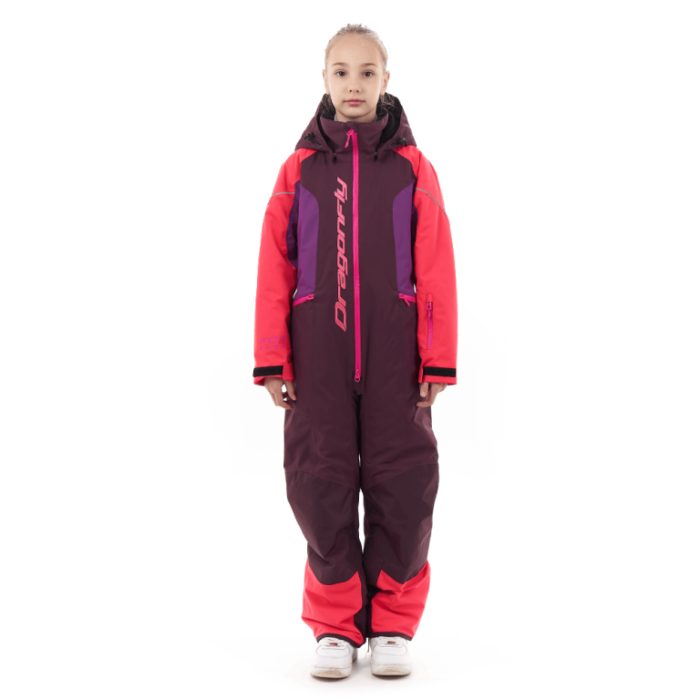 Зимний утепленный комбинезон Dragonfly GRAVITY for Teen Purple - Brown 2024