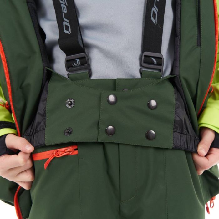 Куртка утепленная Dragonfly Gravity TEENAGER Green - Orange 2024