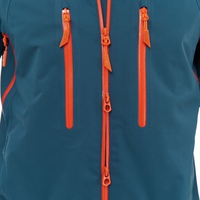 Снегоходный комбинезон Dragonfly SuperLight 3L MAN 2024 Dark Ocean-Orange