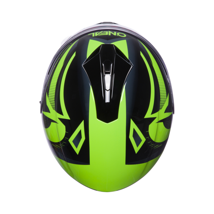 Шлем интеграл O'Neal Challenger Exo V.22 черный/желтый