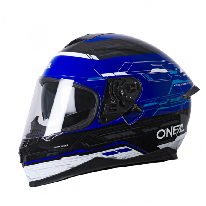 Шлем интеграл O'NEAL Challenger Matrix, синий/черный
